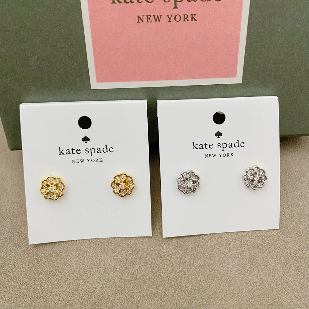 kate spade Four Leaf Clover Stud Earrings